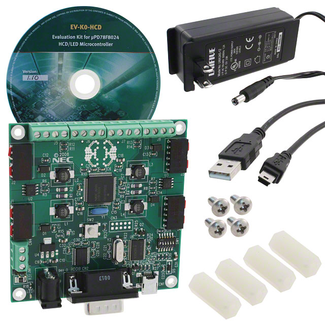 EV-K0-HCD Renesas Electronics America Inc  Cartes d'évaluation - Embarquées - MCU DSP